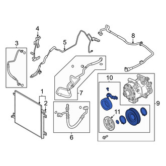 Mazda OE - A/C Compressor Clutch