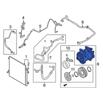 Mazda OE - A/C Compressor