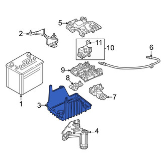 Mazda OE - Battery Tray
