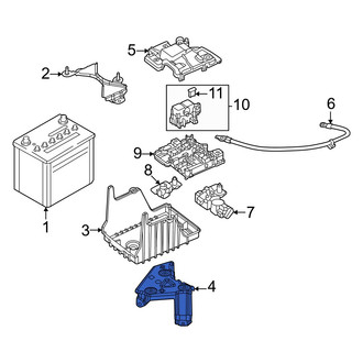 Mazda OE - Battery Tray Bracket