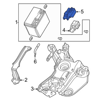 Mazda OE - Battery Terminal Cover