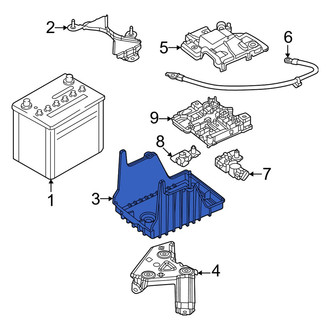 Mazda OE - Battery Tray