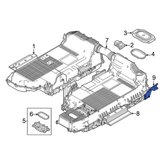 Mazda OE - Front Right Drive Motor Battery Pack Bracket
