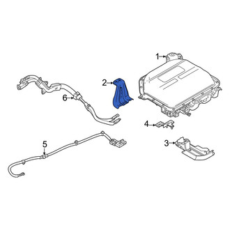Mazda OE - Right Drive Motor Battery Pack Bracket