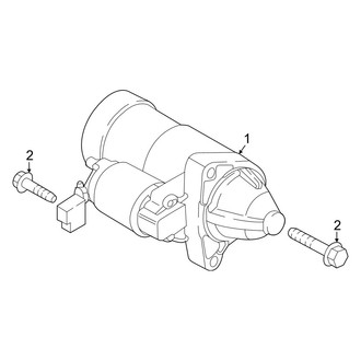 Mazda OE - Electrical - Starter (3.3L)