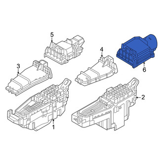 Mazda OE - Rear Left Fuse and Relay Center Cover