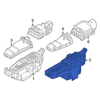 Mazda OE - Left Outer Fuse and Relay Center