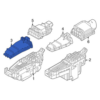 Mazda OE - Front Right Fuse and Relay Center Cover