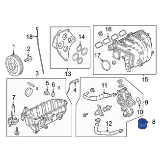 Mazda OE - Engine Oil Filter