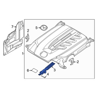 Mazda OE - Engine Cover Clip