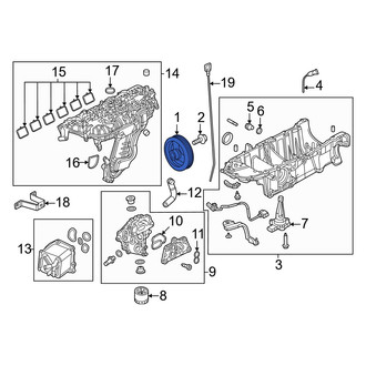 Mazda OE - Engine Crankshaft Pulley