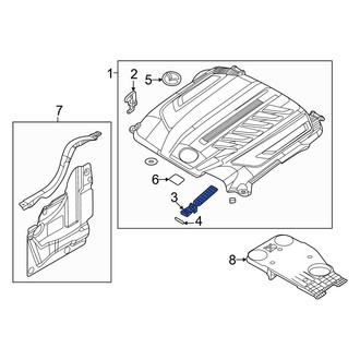 Mazda OE - Engine Cover Clip
