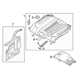 Mazda OE - Engine Cover Clip