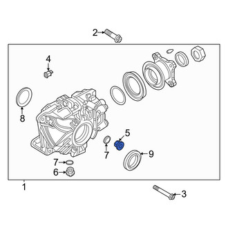 Mazda OE - Upper Differential Drain Plug