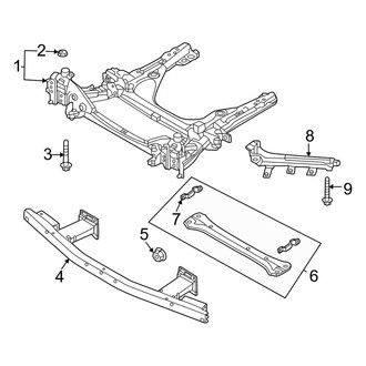 Mazda OE - Front Suspension - Suspension Mounting