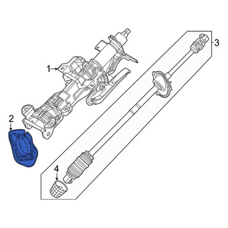 Mazda OE - Steering Coupling Boot