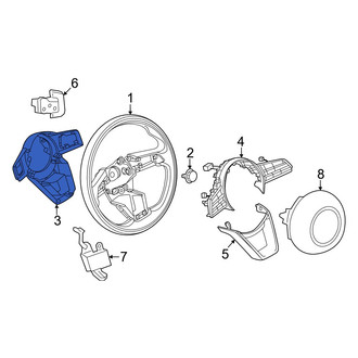 Mazda OE - Lower Steering Wheel Back Cover