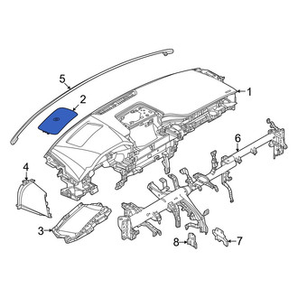 Mazda OE - Instrument Panel Cover