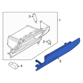 Mazda OE - Front Glove Box Door