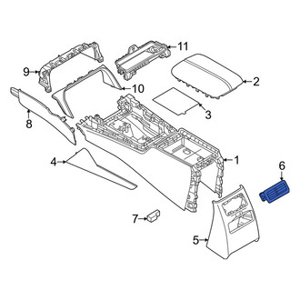 Mazda OE - Console Air Vent