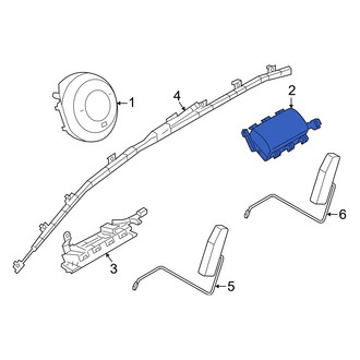 Mazda OE - Upper Instrument Panel Air Bag