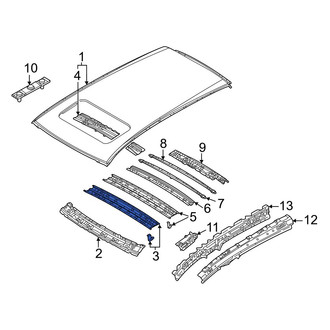 Mazda OE - Front Roof Panel Reinforcement