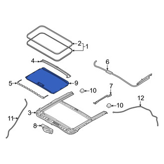 Mazda OE - Sunroof Cover