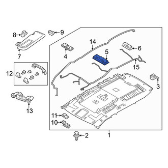Mazda OE - Front Dome Light