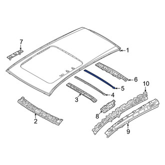 Mazda OE - Rear Roof Bow