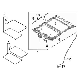Mazda OE - Roof - Sunroof (With Panoramic)