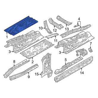 Mazda OE - Front Right Floor Pan
