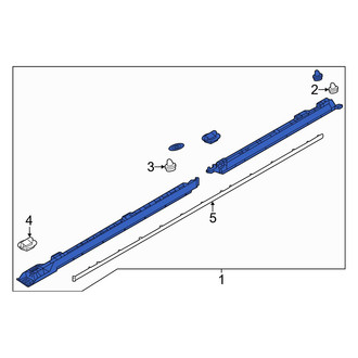 Mazda OE - Left Rocker Panel Guard