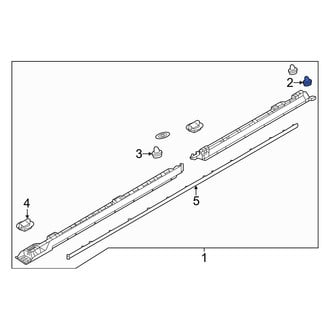 Mazda OE - Wheel Arch Molding Clip