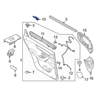 Mazda OE - Rear Tie Down Hook