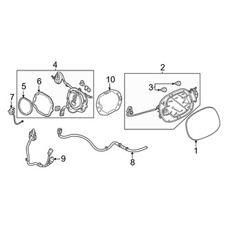 Mazda OE - Quarter Panel & Components (Charging Port)