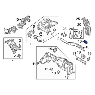 Mazda OE - Rear Cargo Area Light