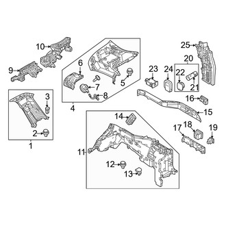 Mazda OE - Quarter Panel - Interior Trim