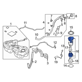 Mazda OE - Fuel Pump Filter