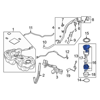 Mazda OE - Fuel Pump Filter