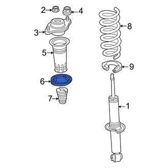 Mazda OE - Front Coil Spring Insulator