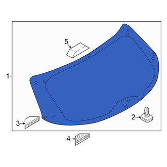Mazda OE - Rear Liftgate Glass