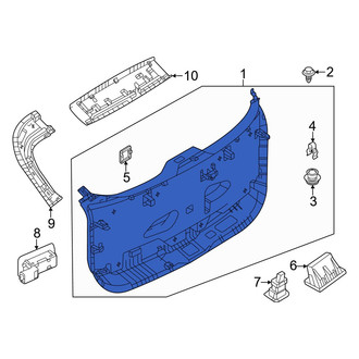 Mazda OE - Rear Lower Liftgate Trim