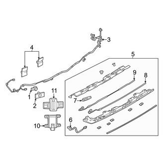 Mazda OE - Rear Bumper - Electrical Components