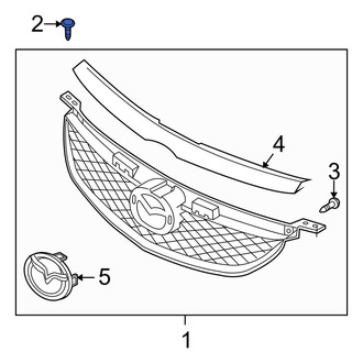 Mazda OE - Grille Screw