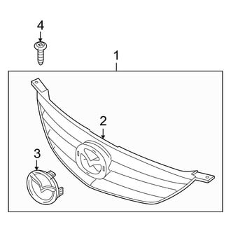 Mazda OE - Grille & Components