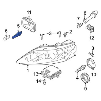 Mazda OE - Headlight Bulb