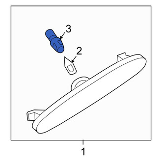 Mazda OE - Front Side Marker Light Socket