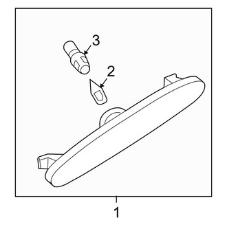 Mazda OE - Front Lamps - Side Marker Lamps (Mazdaspeed)