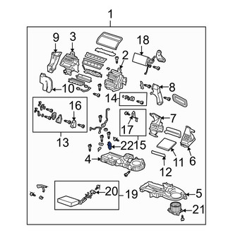Mazda OE - HVAC Blower Motor Resistor