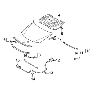 Mazda OE - Hood & Components
